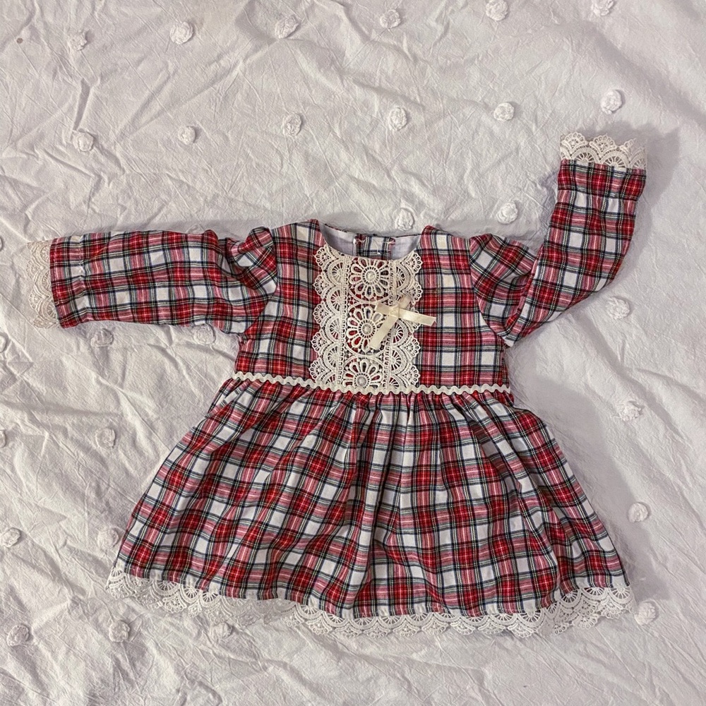 Red Vichy Dress